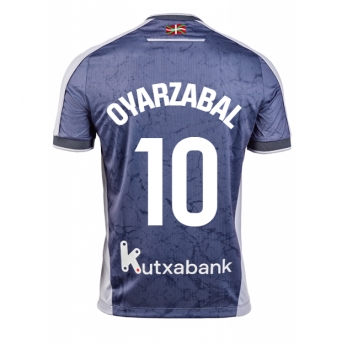 Real Sociedad Mikel Oyarzabal #10 Maglia Gara Trasferta Repliche 2025-26 Maniche Corte